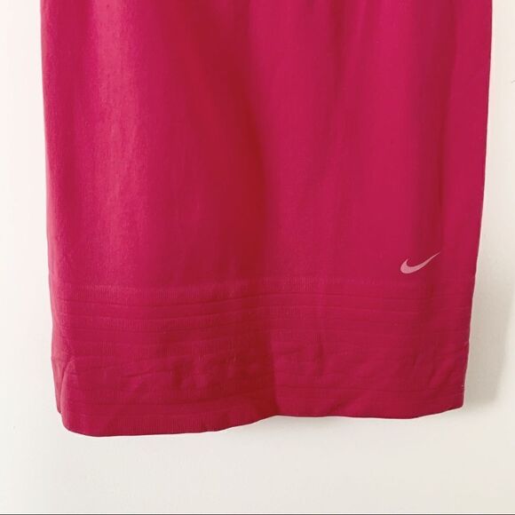 Nike FitDri Dark Pink Athletic Racerback Tank Top - Picture 6 of 7